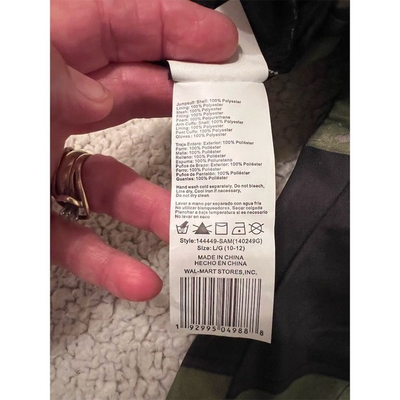 Halo Infinite Master Chief Kids Halloween Costume with Helmet Size 10-12 cosplay - Picture 6 of 12